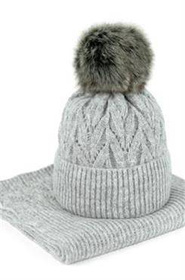 Komplet Łomnica Jasny Szary