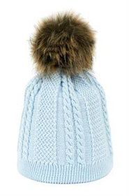 Czapka Ula Jasny Błękit